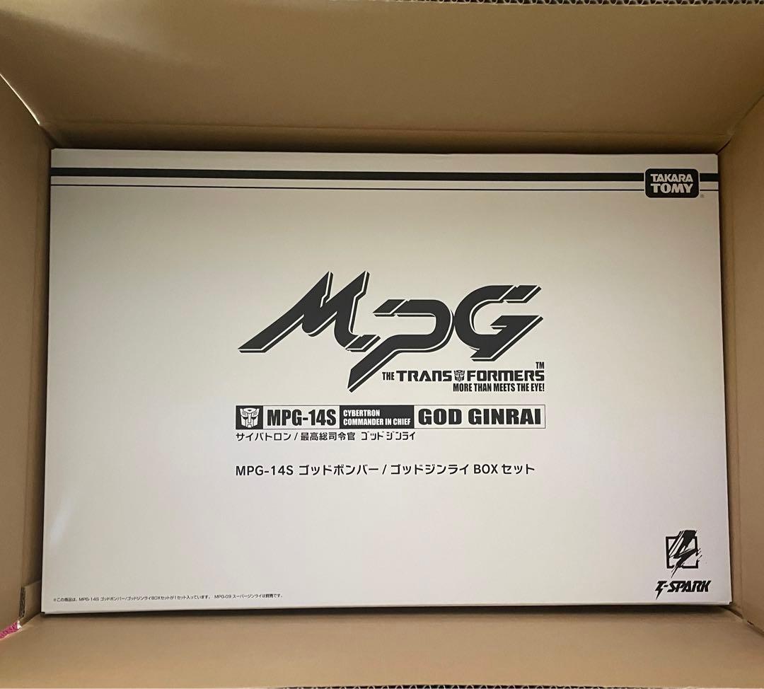 トランスフォーマー MPG-14S ゴッドボンバー/ゴッドジンライBOXセット