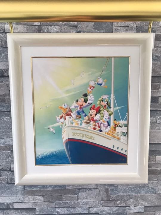 世界限定80枚ディズニー絵画アールグラージュ
