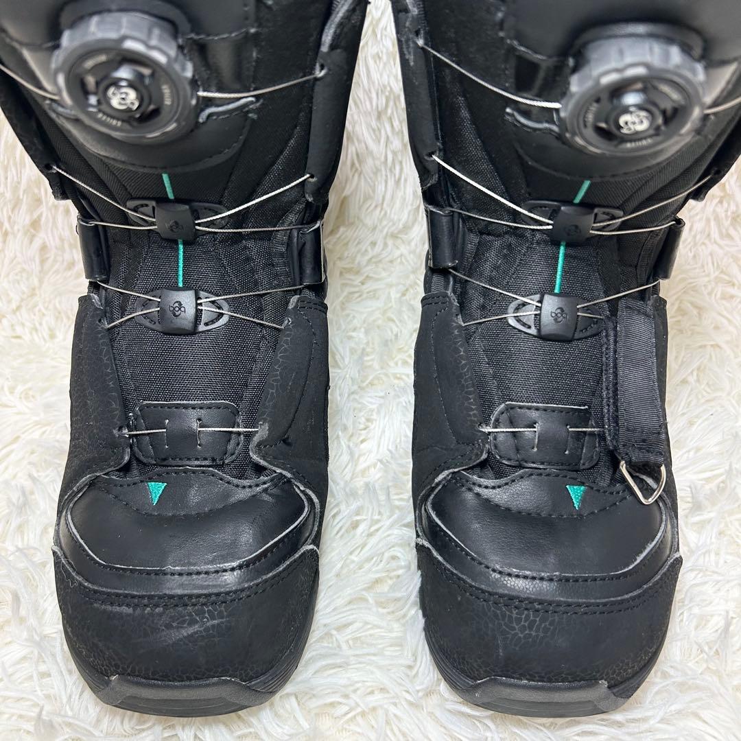 SALOMON スノボ　レディース　スノーボードブーツ 23cm 水色