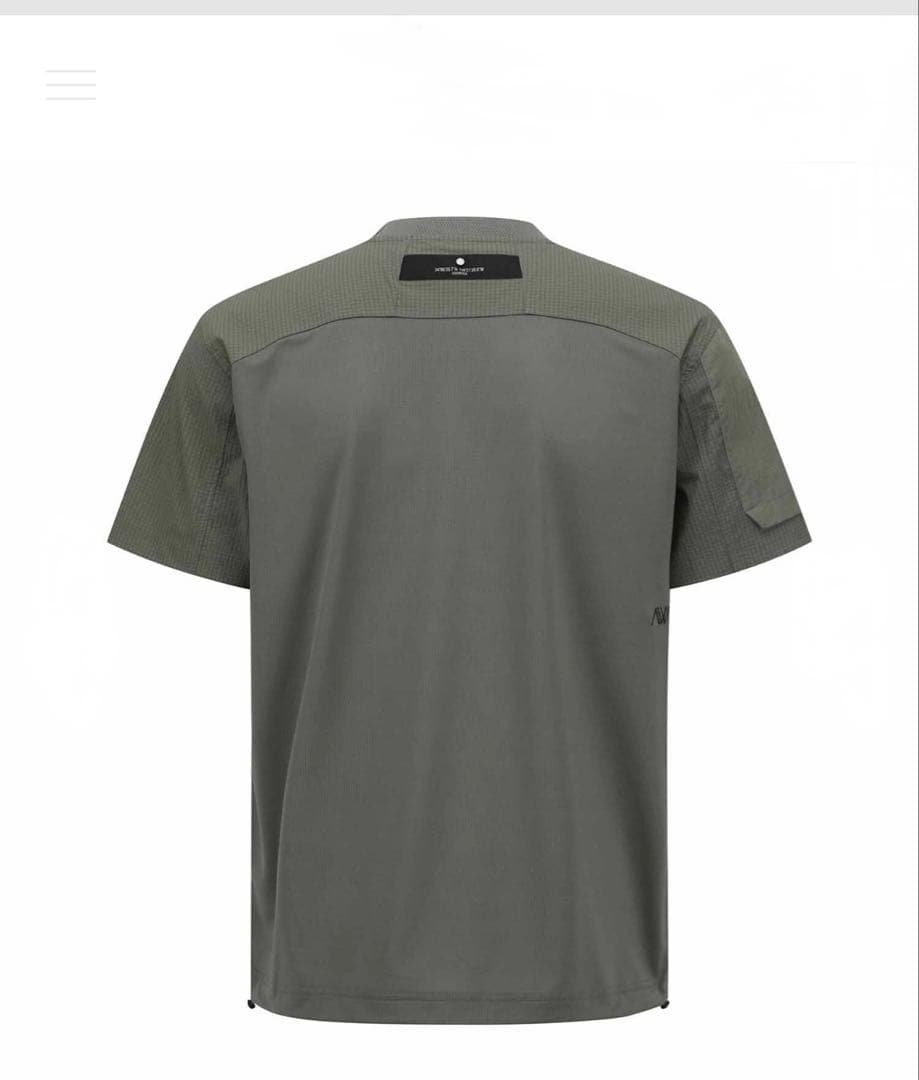 新品⭐️タグ付き ⭐️Ｌ　ANEW メンズ トップス　カーキ　人気セットアップ