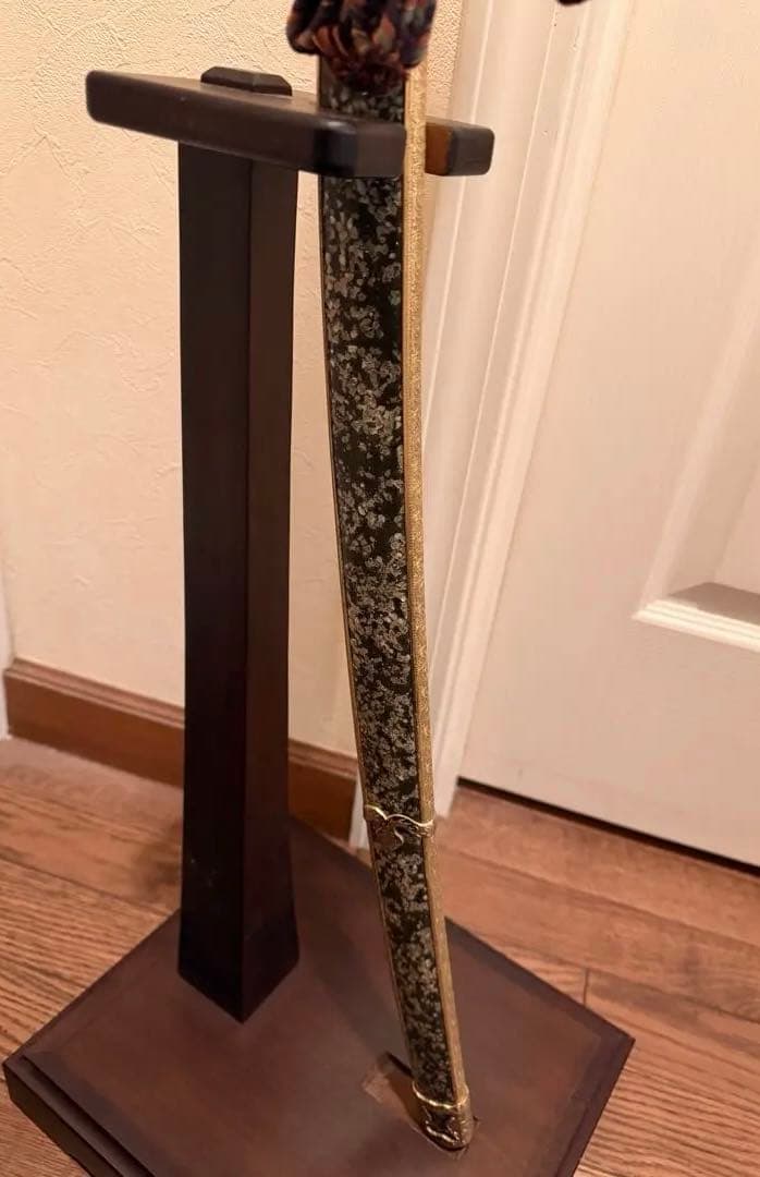 螺鈿 模造刀 スタンド付き