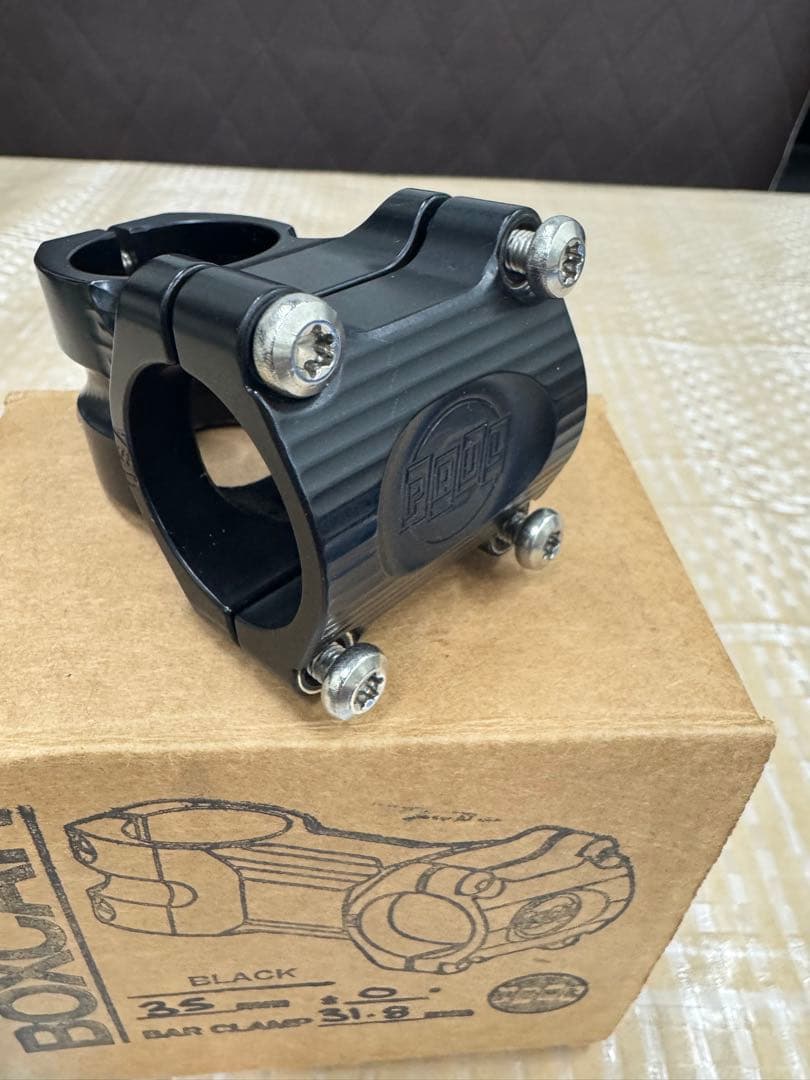 paulステム ポールステム　35mm 0度　ブラック