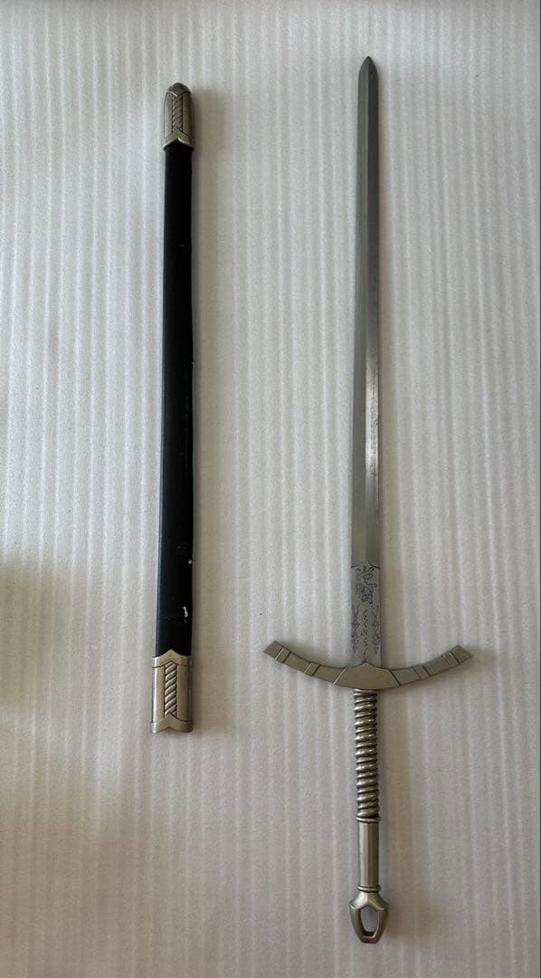 金属製 模造刀 西洋剣 コスプレ 鞘付き長さ約122cm 重さ約2.7kg