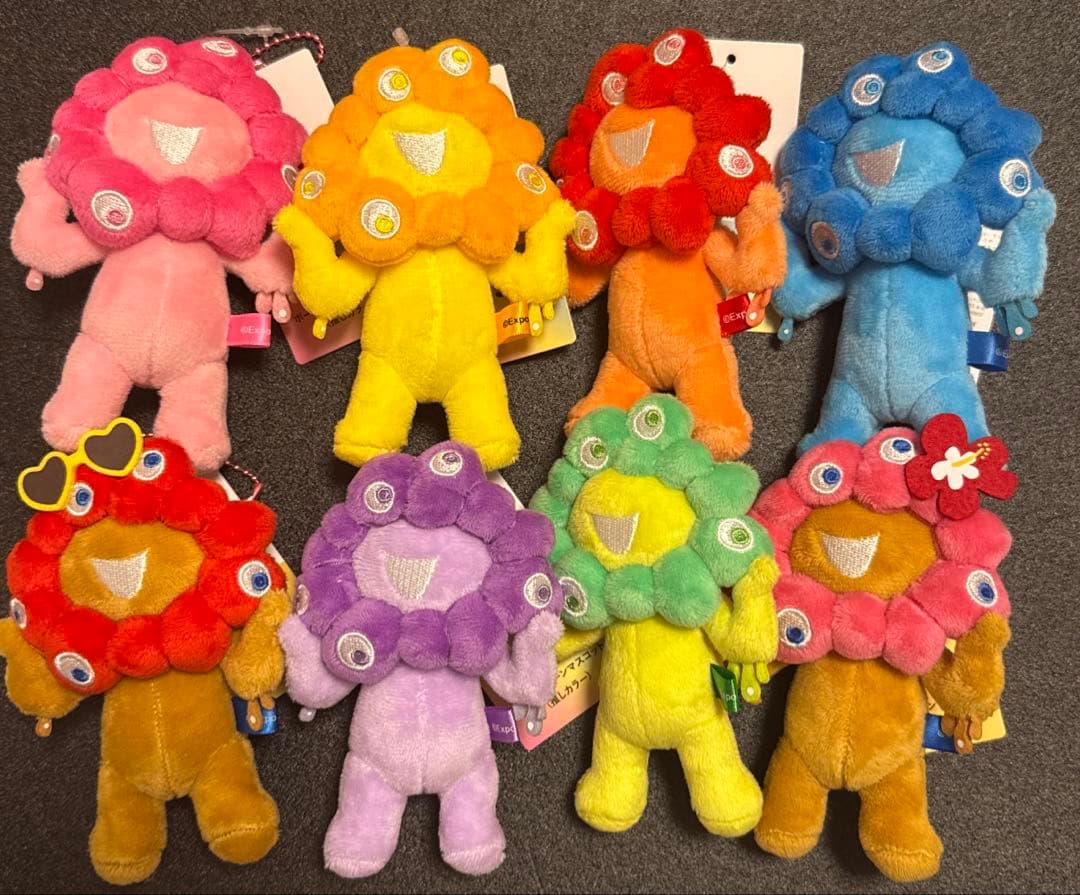 推しカラー　ミャクミャク　8種全種類コンプリート