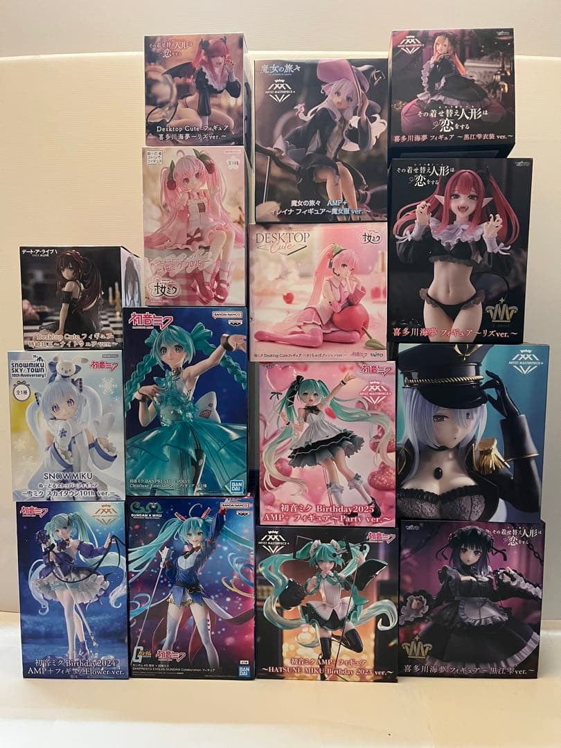 未開封15点　美少女フィギュアセット　amp t~most ぬーどるストッパー