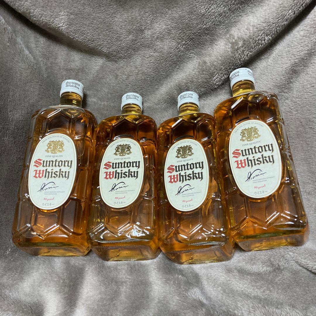 サントリーウイスキー 白角 700ml サントリー4本セット