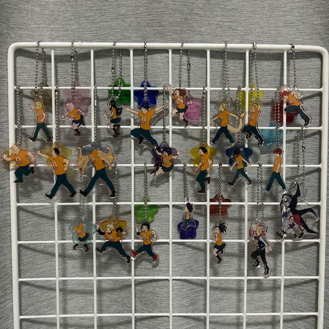 僕のヒーローアカデミア　文化祭アクリルチャーム　全種セット