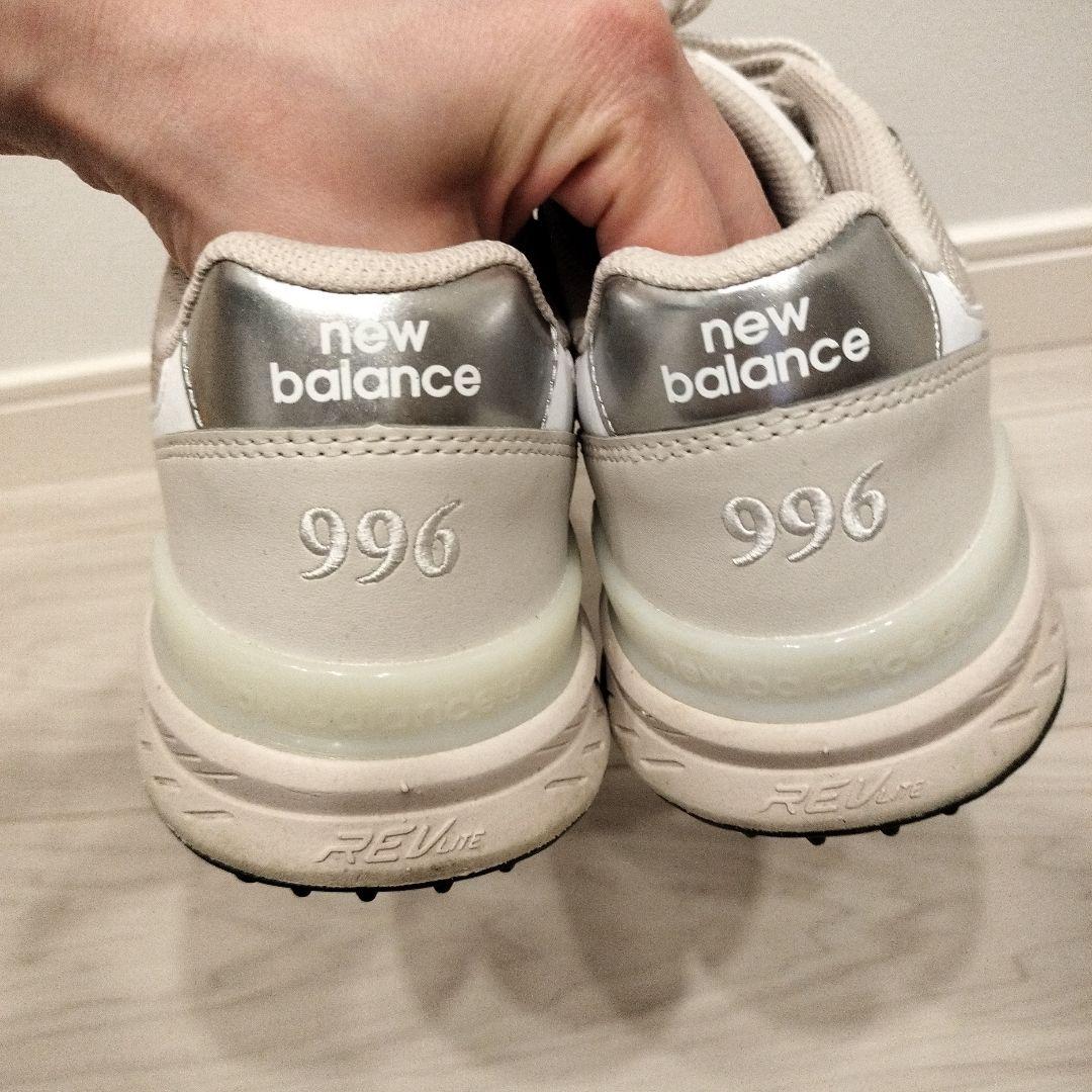 【美品】New Balance ゴルフシューズ 24.5cm BE