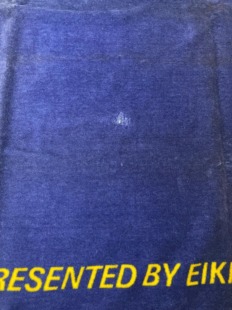 矢沢永吉１９８４年Ｅ´ツアー  当時物 SBT スペシャルビーチ タオル（青）