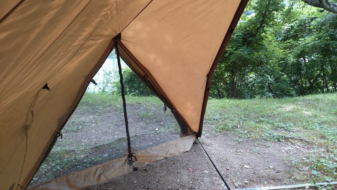 【お値下げ中!】ゼインアーツ　ゼクーM　グランドシート付