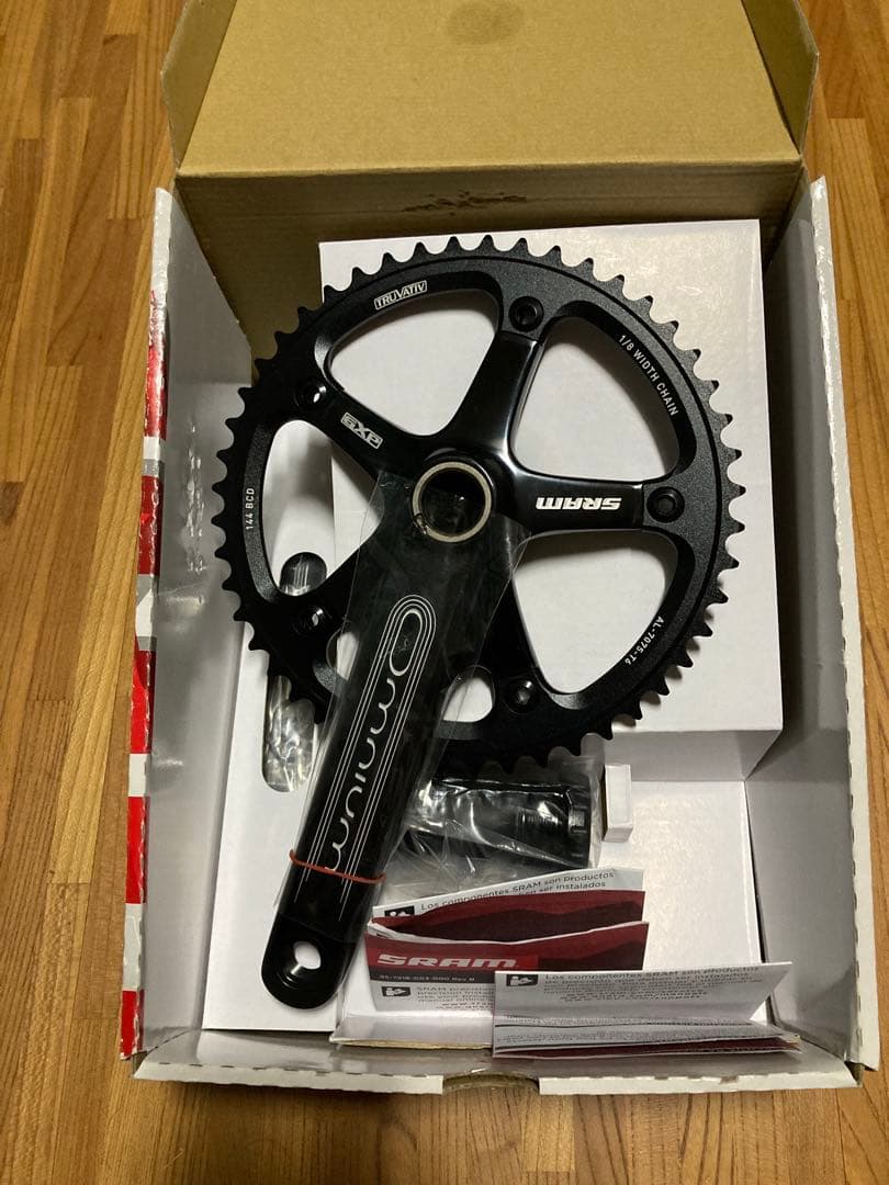 SRAM OMNIUM 170 MRBLK 48 クランクセット