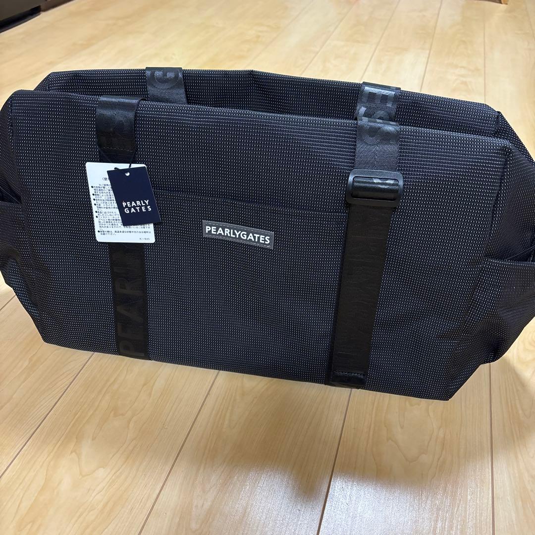 PEARLY GATES ブラック ロッカーバッグ