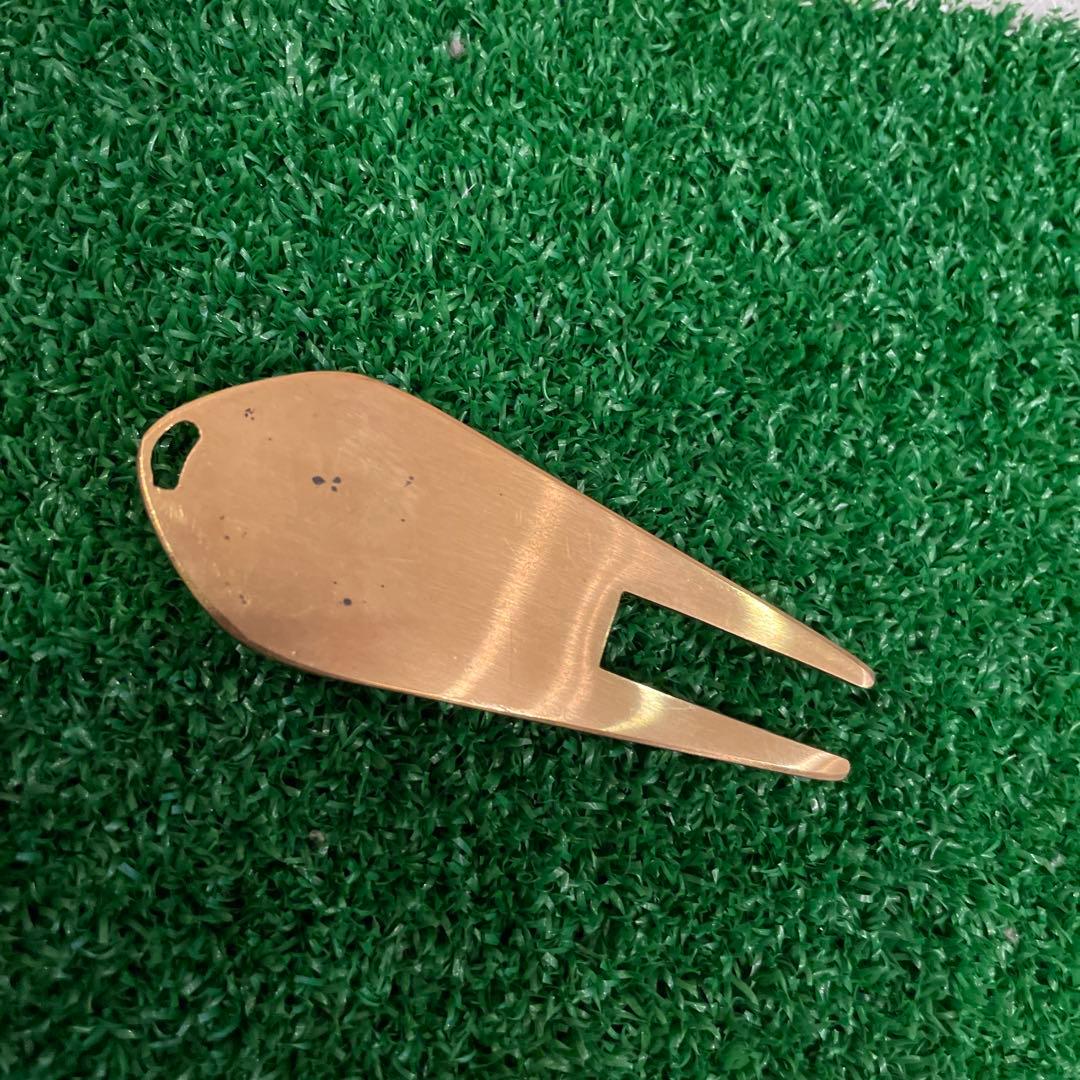 アンティーク真鍮ゴルフフォーク