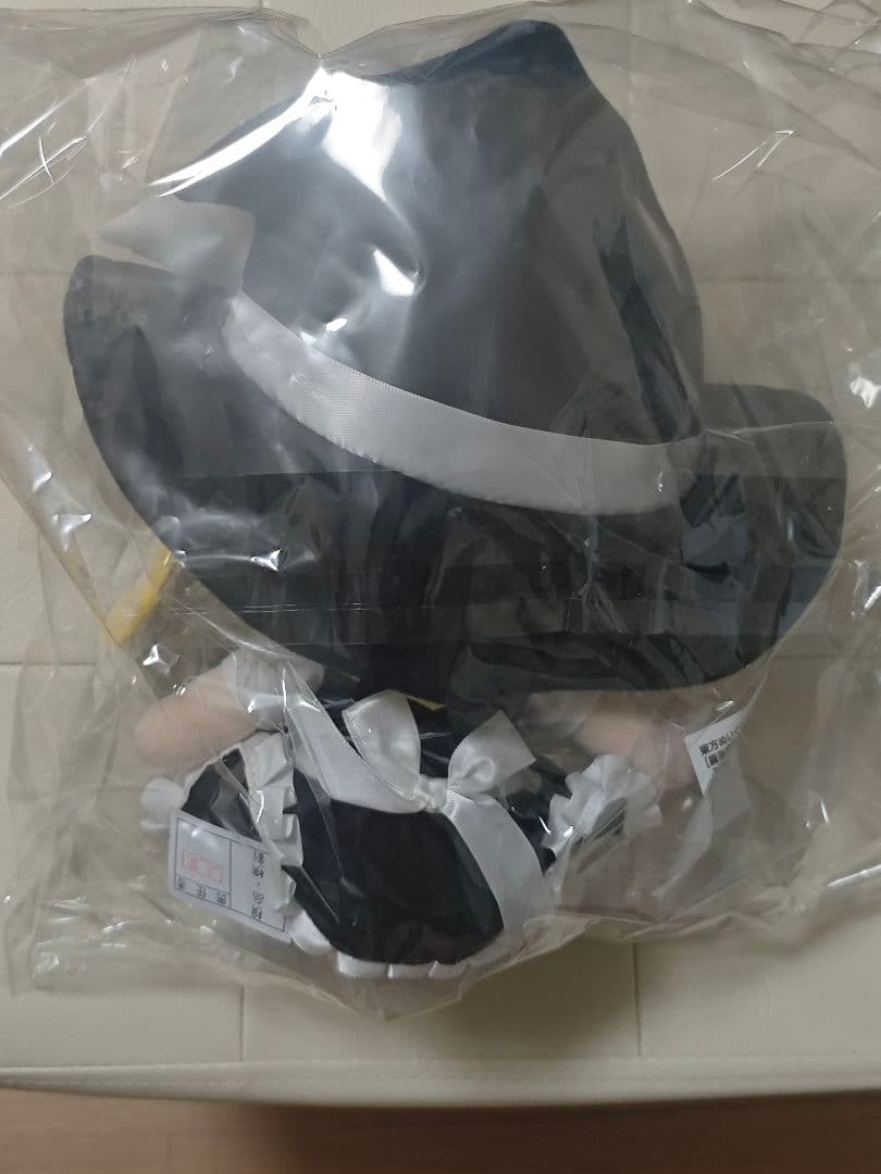 新品 GIFT 霧雨魔理沙 ぬいぐるみ ふもふもまりさ 1.5 缶バッジ付き