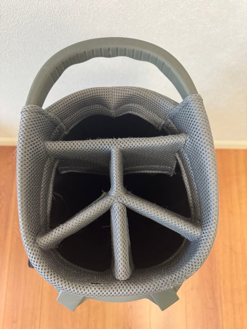 限定品！ブリーフィング CR-4 キャディバッグ ブラックカモWOLF GRAY