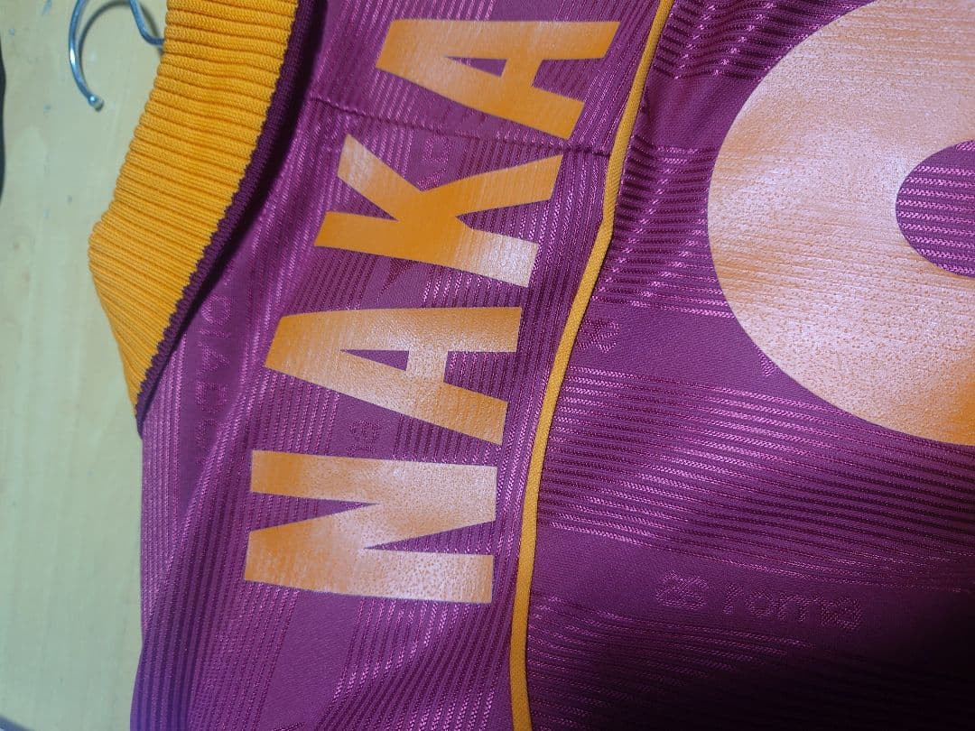 DIADORA社正規品☆新品☆タグ付☆中田英寿☆ユニフォーム☆セリエＡ☆ローマ☆