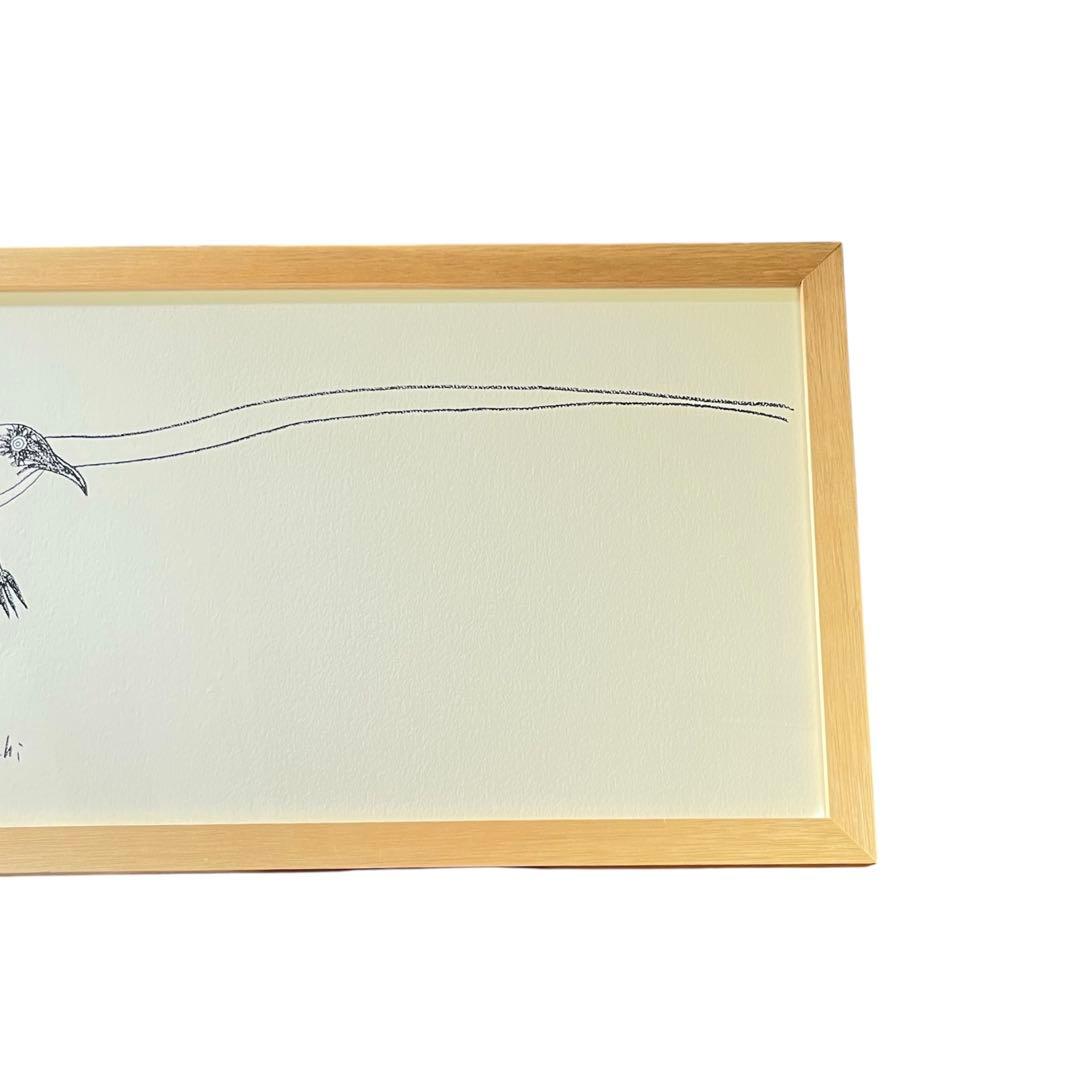 メ*モ様 山口一郎 KAMOME no.1 IDEE ジグレー アート作品 カモ