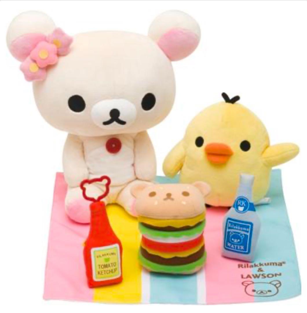 ローソン限定　コリラックマ　ポージング　ぬいぐるみ