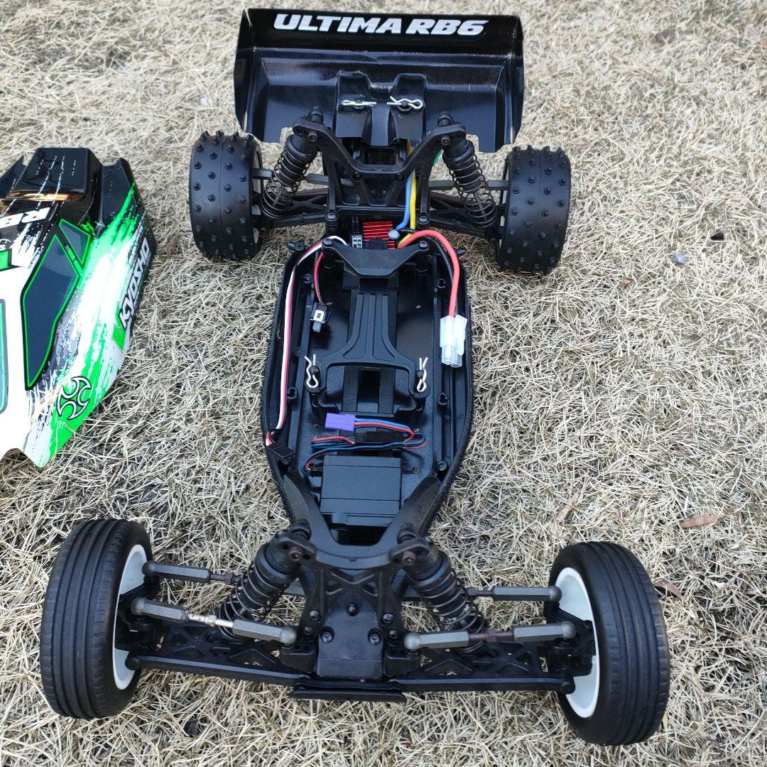 1/10 京商 アルティマRB6 2WD オフロード バギー、メカ付き