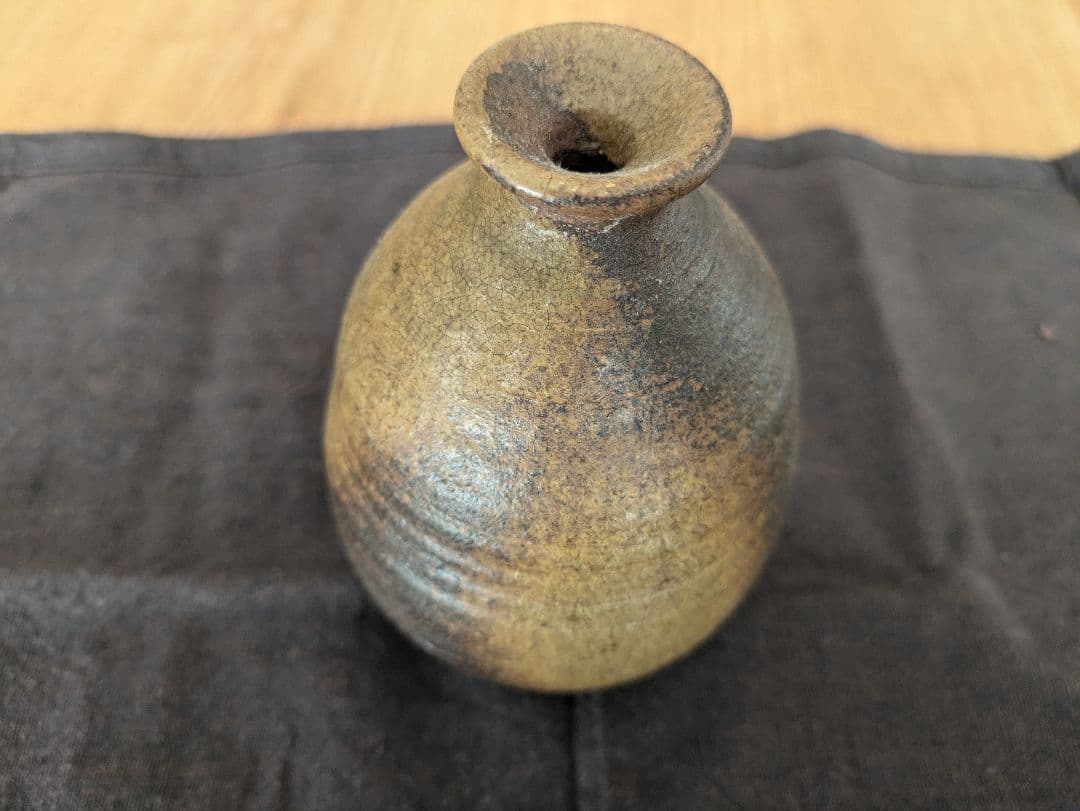 備前焼　徳利　藤原啓作？