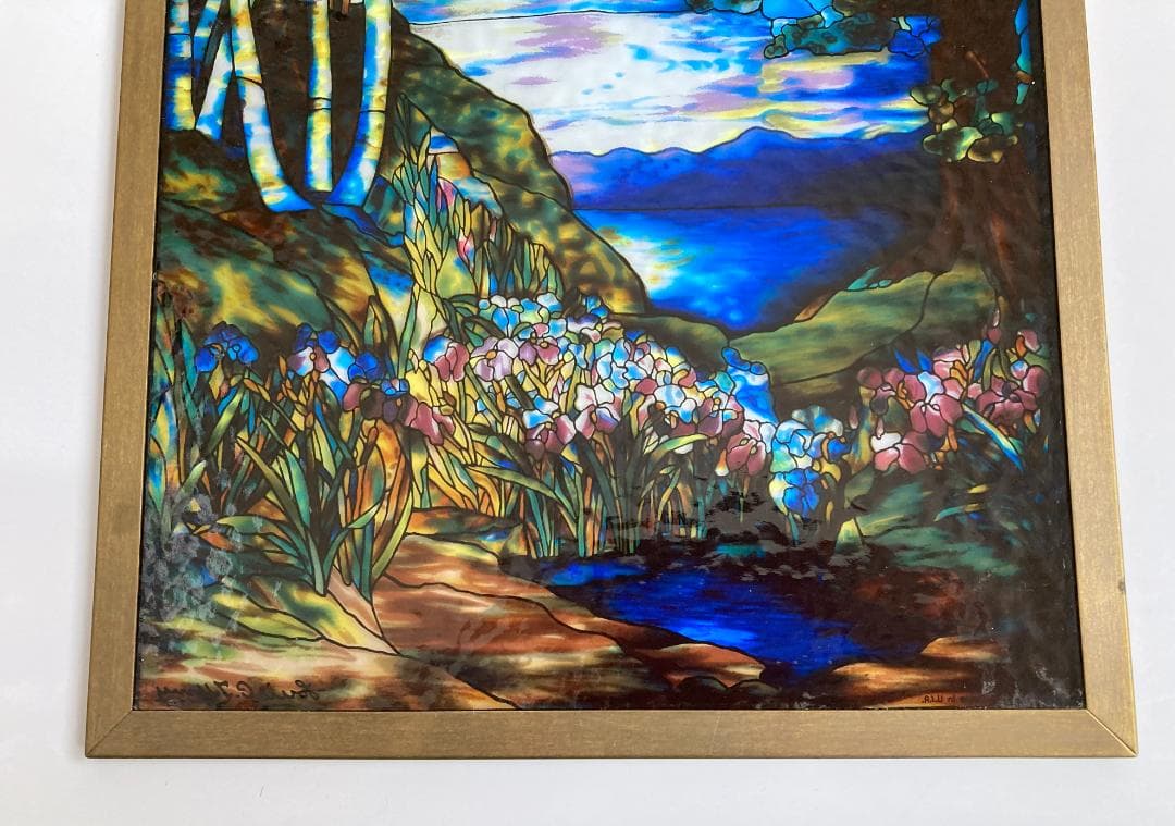 ルイス・C・ティファニー レインボー 虹 ステンドグラス グラスマスターズ