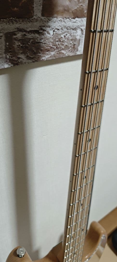 Bacchus WL-4STD ASH エレキベース　4弦　ナチュラル