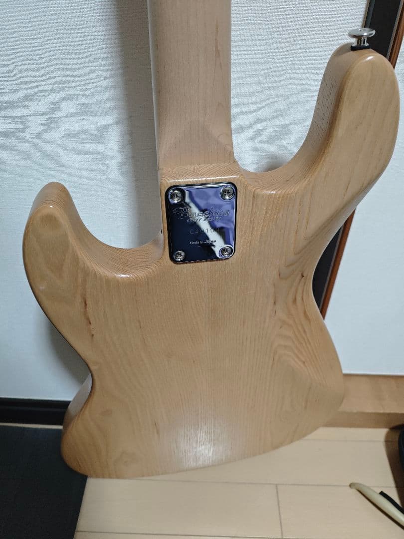 Bacchus WL-4STD ASH エレキベース　4弦　ナチュラル