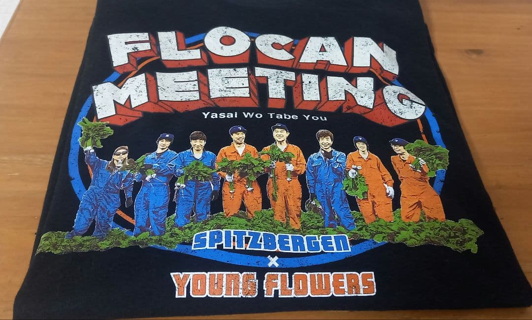 スピッツ/フラカン コラボTシャツMサイズ(ベルゲン受注販売)