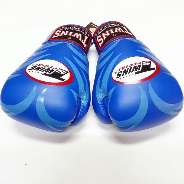 新品 正規 TWINS 本格ボクシンググローブ 本革製 サイズ選択 T青