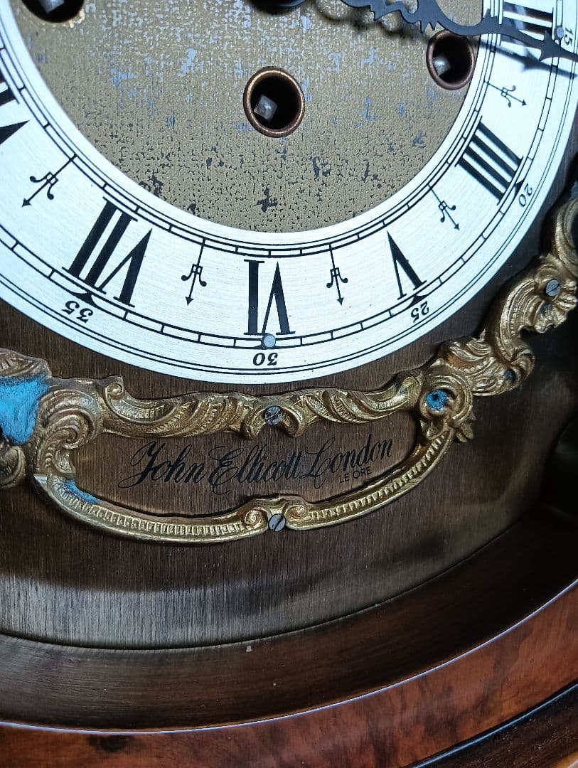 フランツ ヘルムレ社 ドイツ製 置時計 Franz Hermie 希少