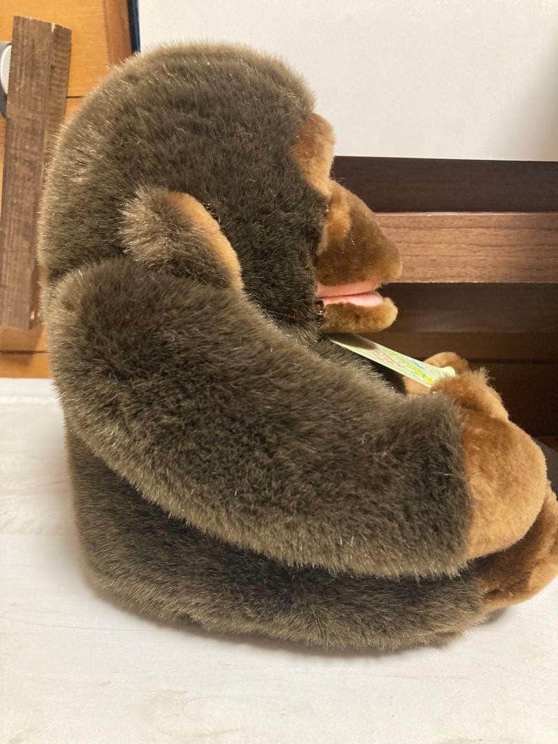 まねっ子　チビゴリラ　ぬいぐるみ　レトロ