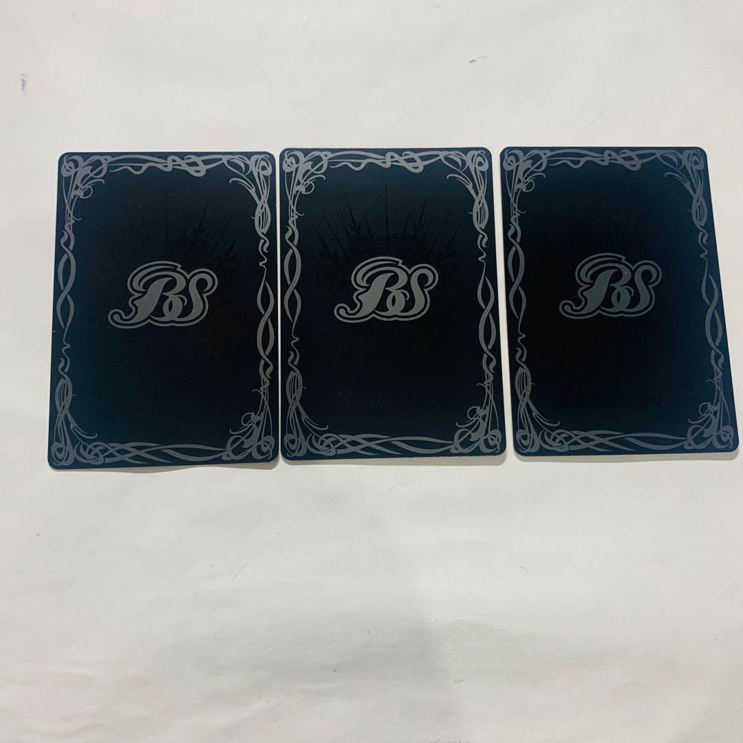 ルナテックストライクヴルム　リバイバル　シークレット　3枚　バトスピ