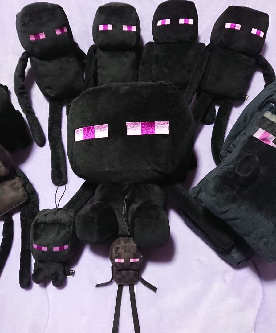 オマケ付き　マインクラフト エンダーマン 10点セット