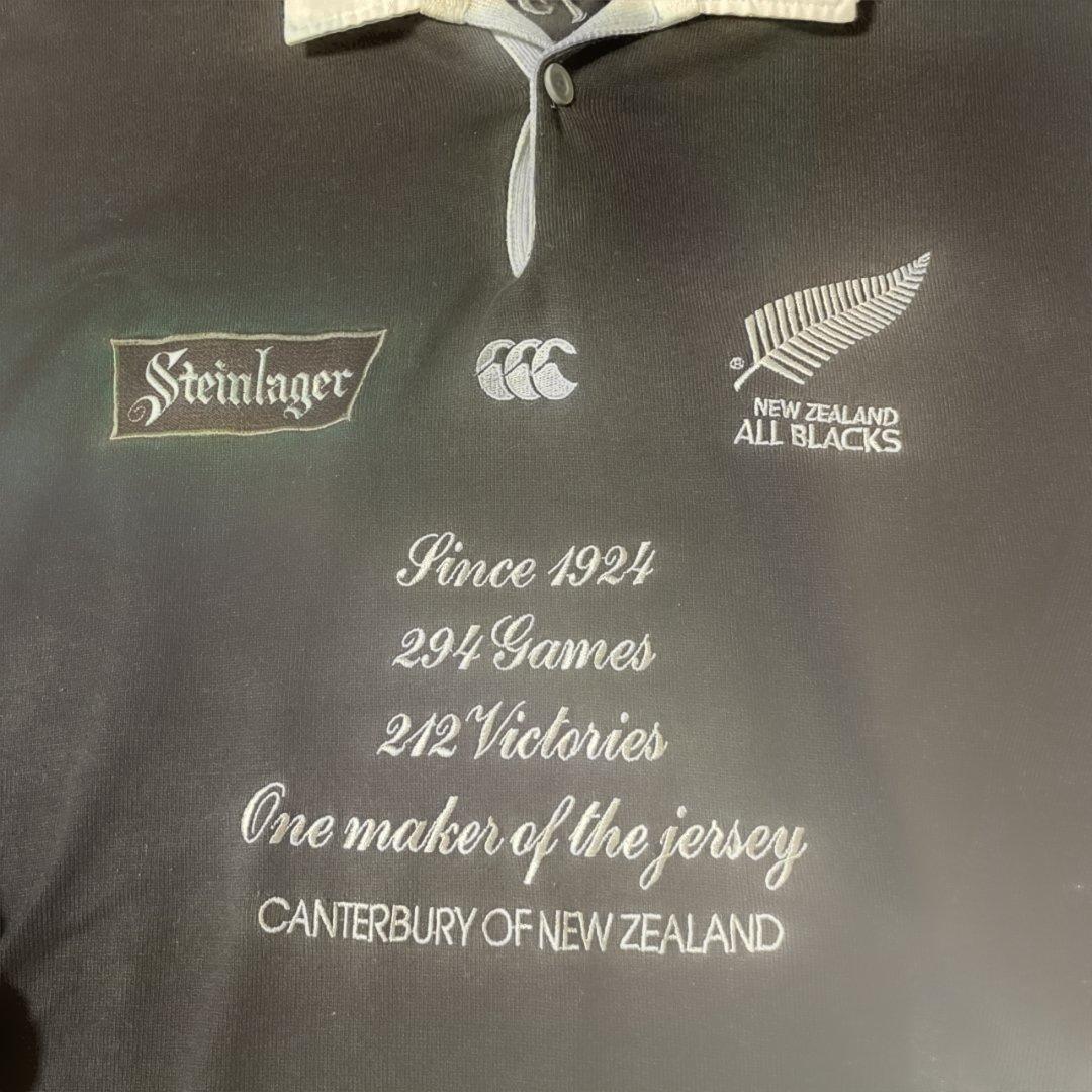 ニュージーランド・オールブラックス ラガーシャツ