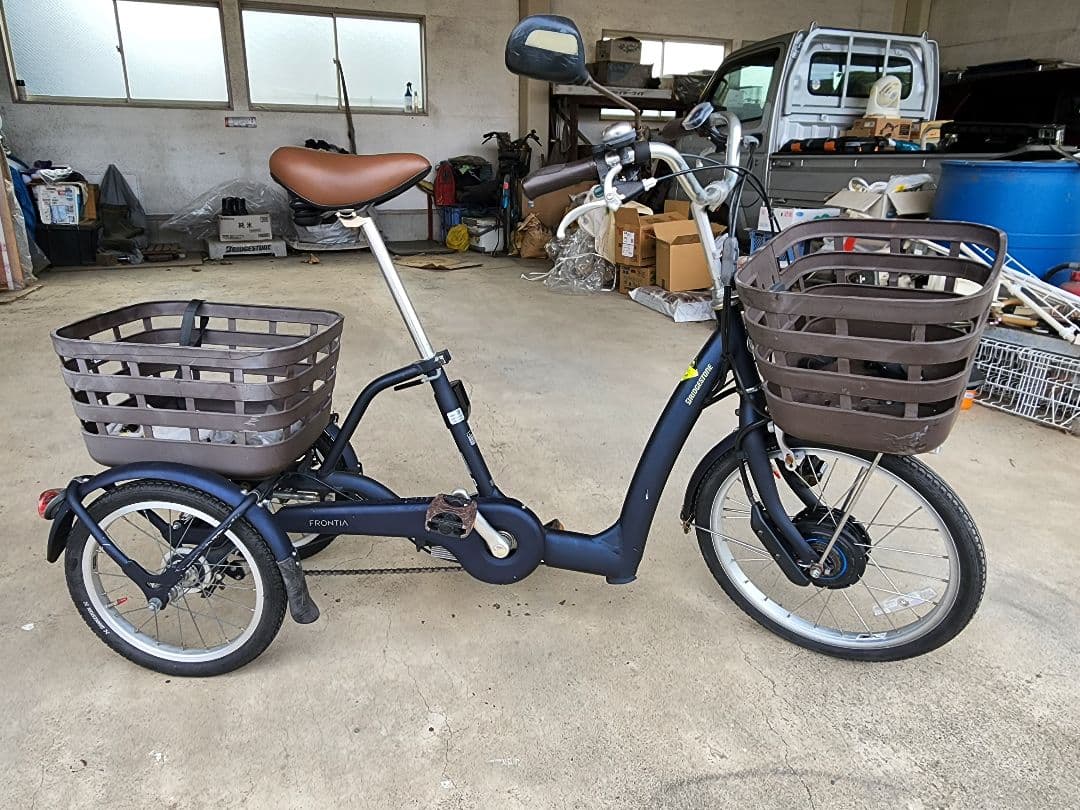 ブリヂストン 三輪電動アシスト自転車