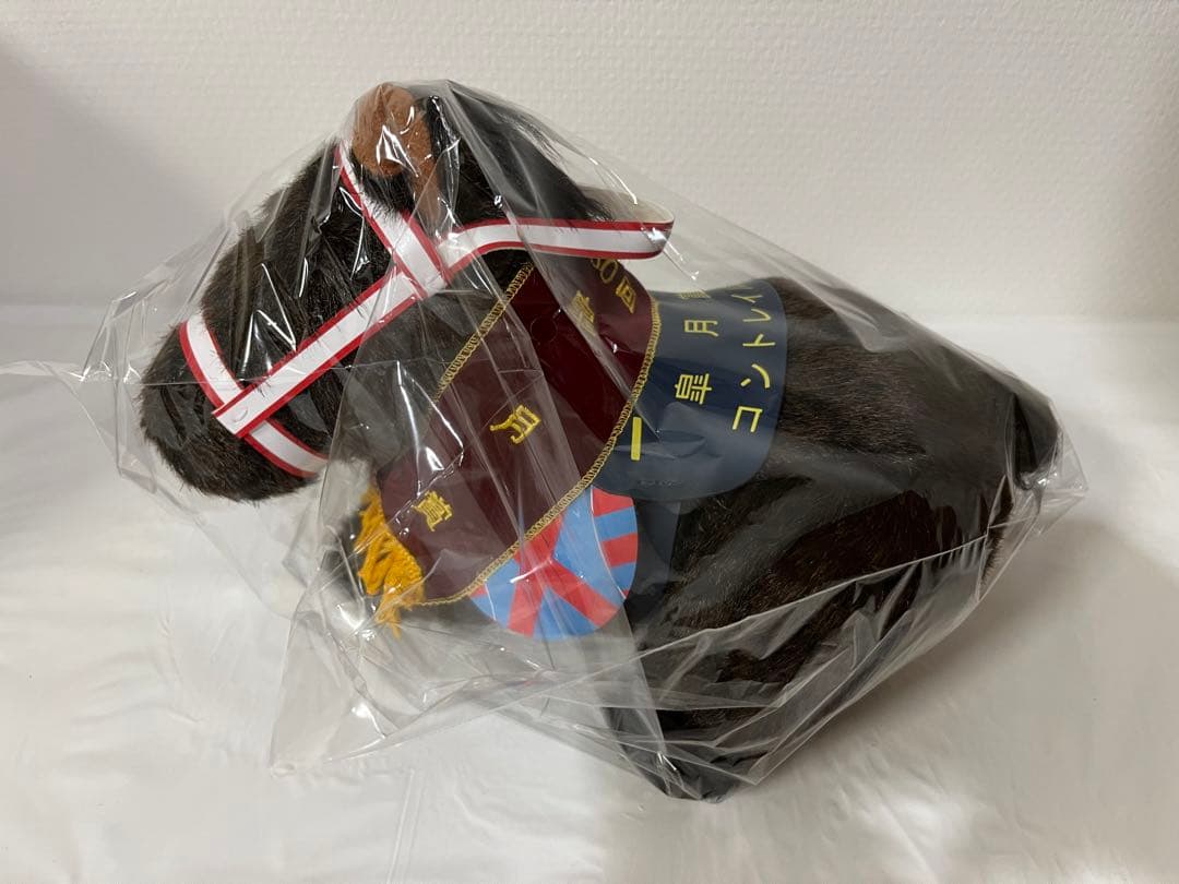 【新品】コントレイル　ぬいぐるみ　ミニゼッケン　三冠セット　競馬