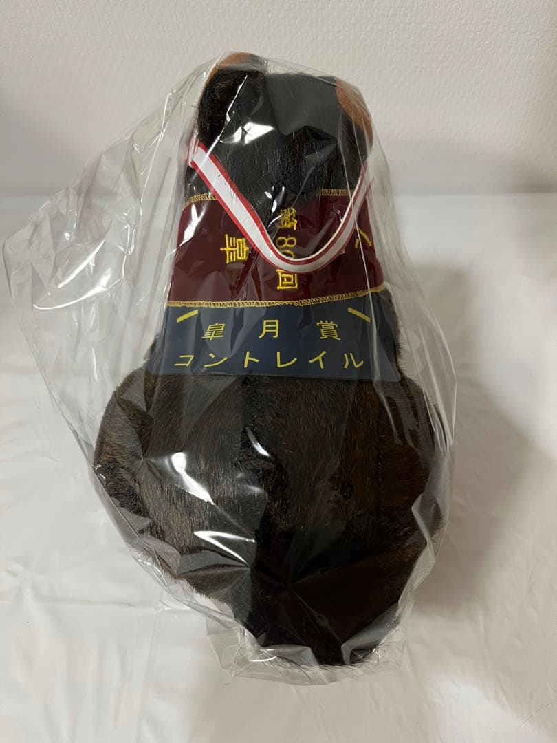 【新品】コントレイル　ぬいぐるみ　ミニゼッケン　三冠セット　競馬