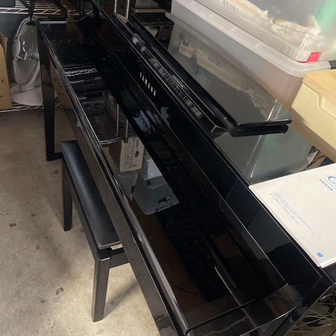 Yamaha デジタルピアノ ブラック 椅子付き　札幌