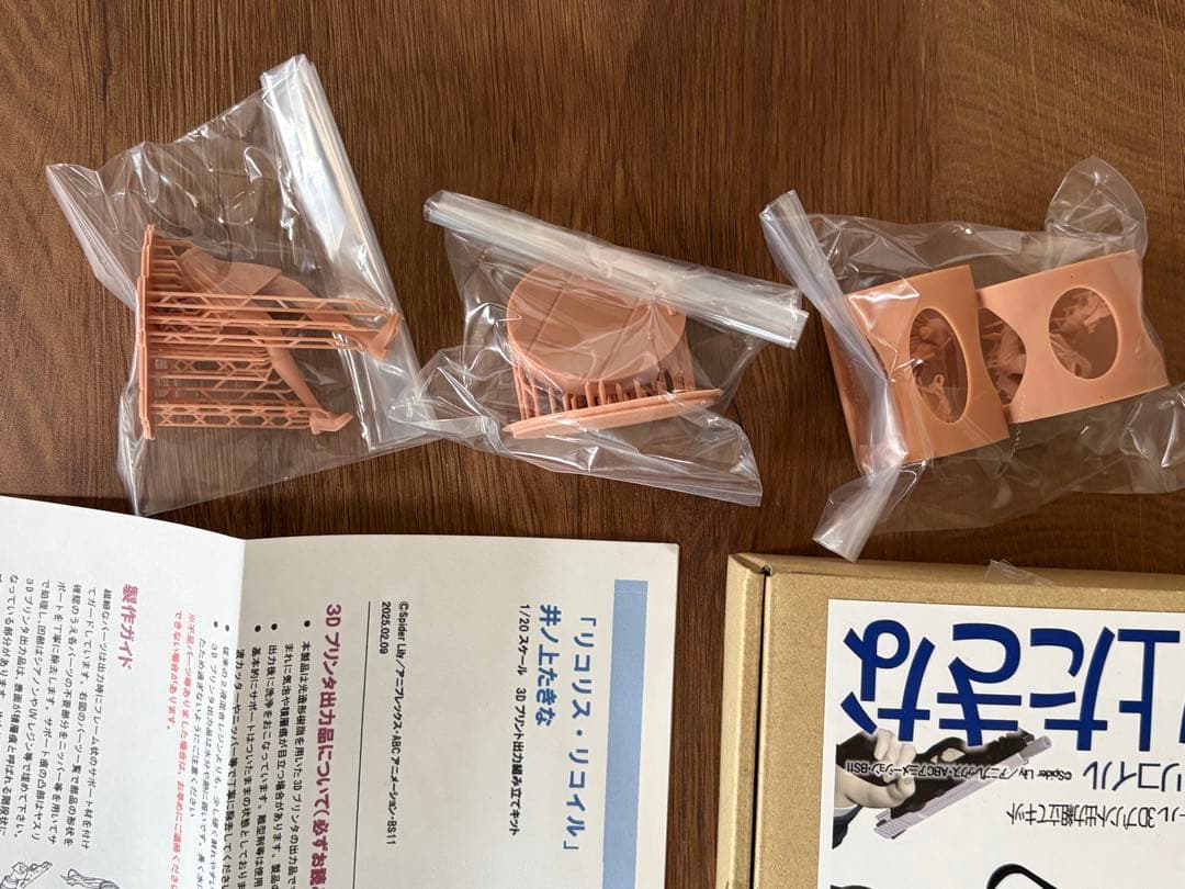 あらあらこまった堂　リコリスリコイル　たきな　1/20ワンフェス　ガレージキット