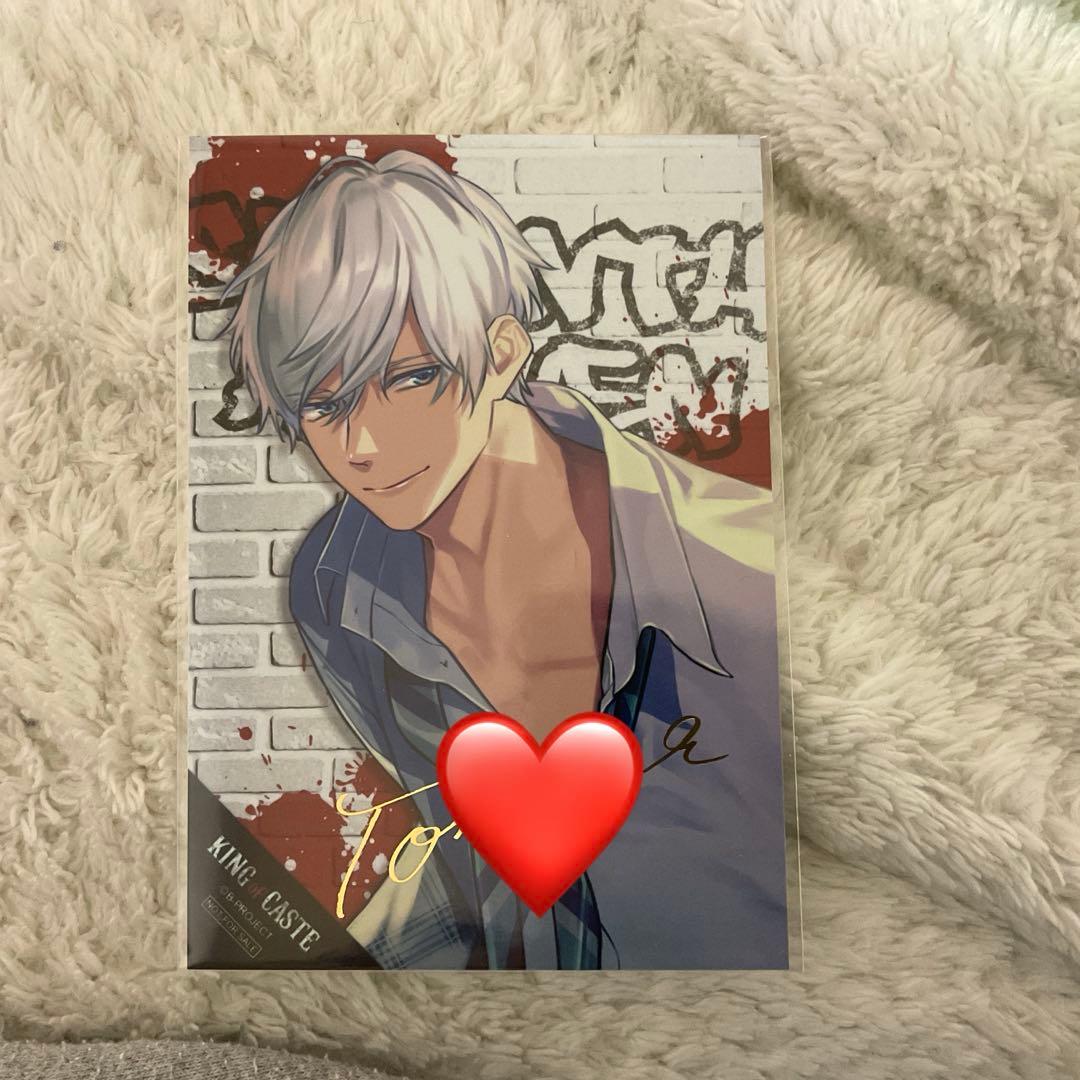 Bプロ　北門倫毘沙　ブロマイド　箔押しサイン入り