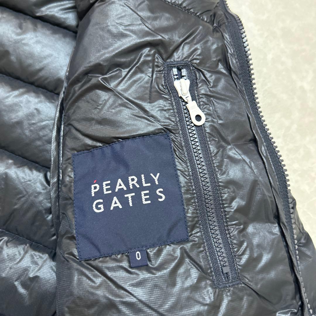 パーリーゲイツ★撥水★袖着脱可能★ダウンジャケット【レディース サイズ0（S）】