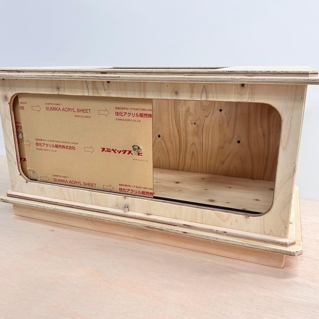 木製 爬虫類ケージ|ゲージ　小動物　飼育ゲージ　無塗装　爬虫類ケース