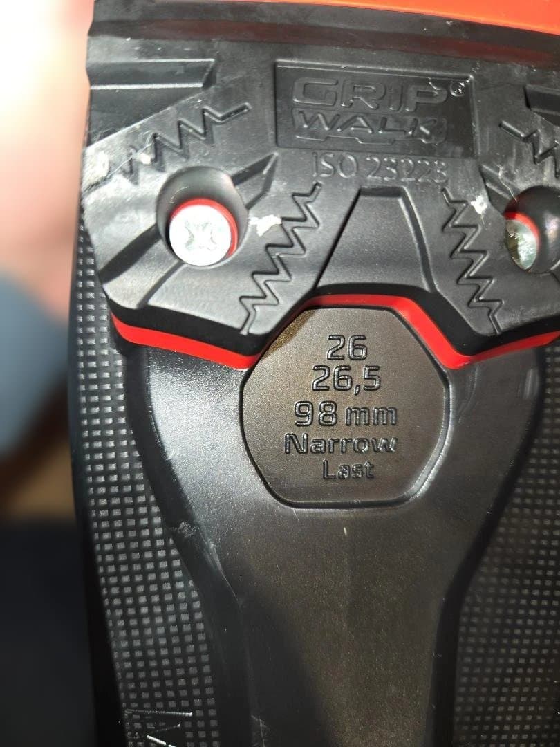 【良品】スキーブーツ　ATOMIC 26-26.5cm/ソール長300mm