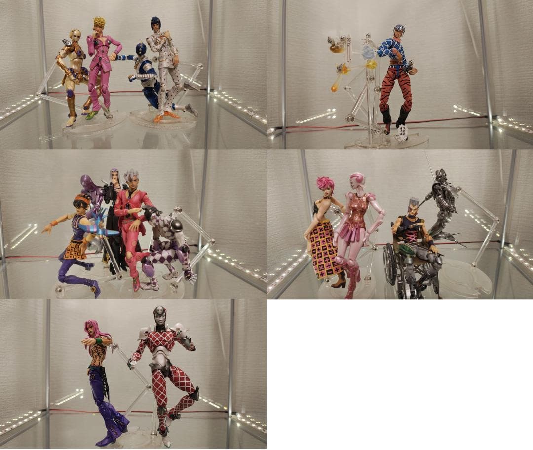 ジョジョの奇妙な冒険 フィギュア 59体　【超像可動】【スタチューレジェンド】