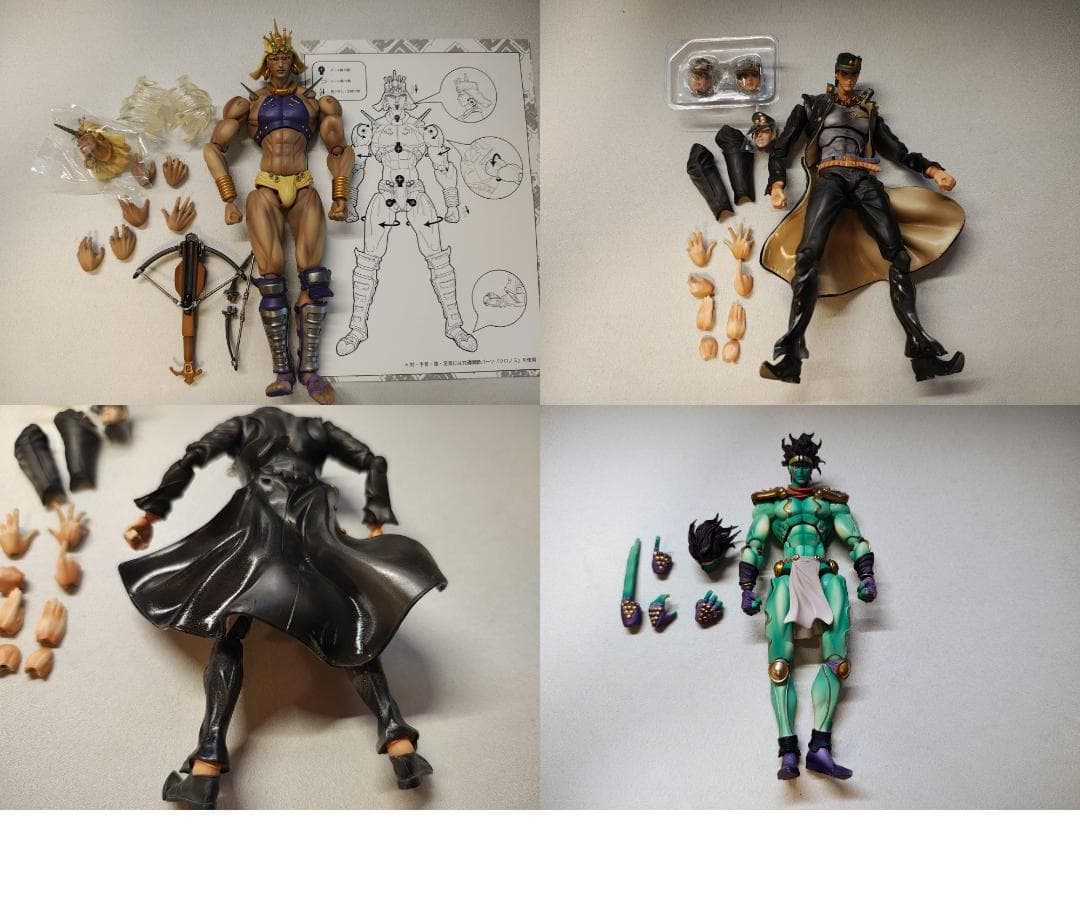 ジョジョの奇妙な冒険 フィギュア 59体　【超像可動】【スタチューレジェンド】