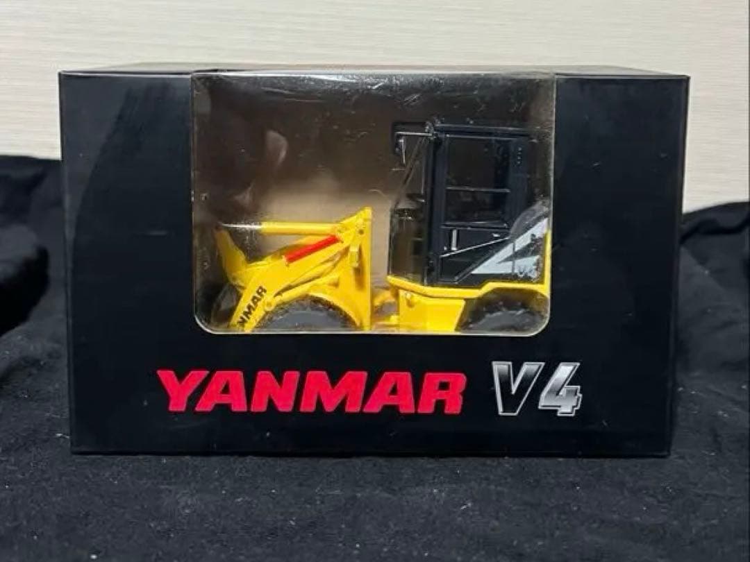 ヤンマー 建機ミニチュア V4 タイヤショベル WHEEL LOADER 非売品