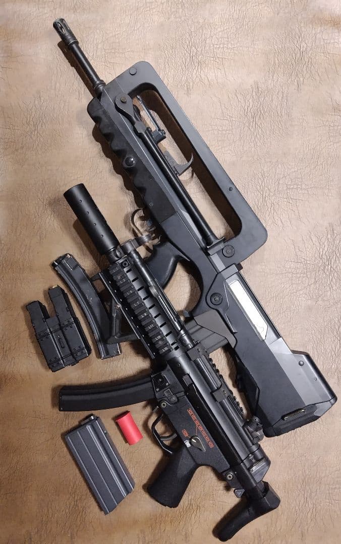東京マルイ　STD電動ガン　MP5 A5 ファマス　2丁セット　※バラ売り不可