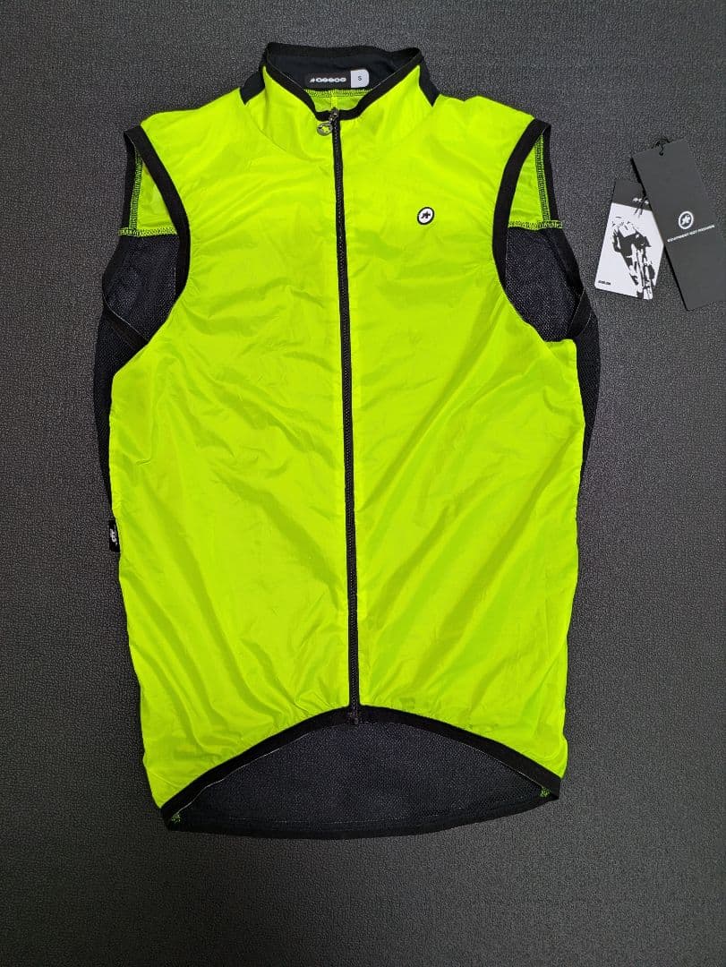 ASSOSジレ【MILLE GT Wind Vest C2】サイズS