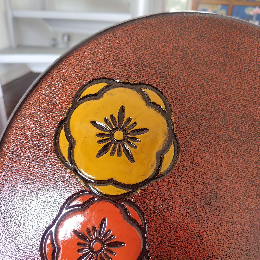 未使用極美品！昭和レトロ当時物 茶櫃 茶ひつ 木製