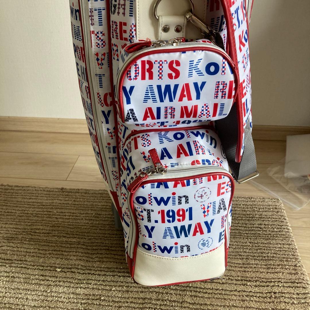 Kolwin コルウィンキャスター付きキャディバッグ 3.6Kgゴルフバック